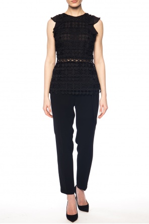 Openwork top with ruffle, zdjęcie 2 Openwork top with ruffle od Michael Kors
